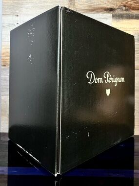 Dom Pérignon Black Gift/Storage/Organization Box - Luxury Home Storage, Large